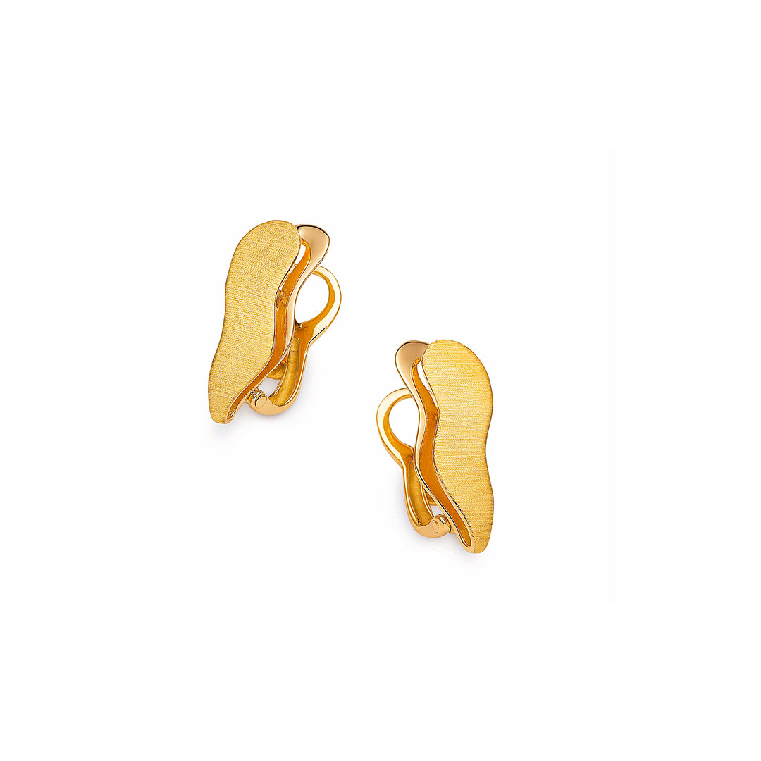 19.25Kt Yellow Gold Earrings